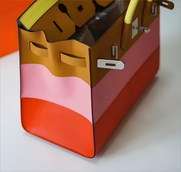 Fashionable Leather Patchwork Tote