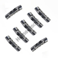 1pcs Three Section Metal universal joint Boat Metal Cardan Joint Gimbal Couplings Universal Joint Connector Black Plating