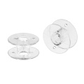 10/20/30pcs Plastic Empty Bobbins Transparent Sewing Machine Spools for Home Sewing Threads Bobbins Accessories