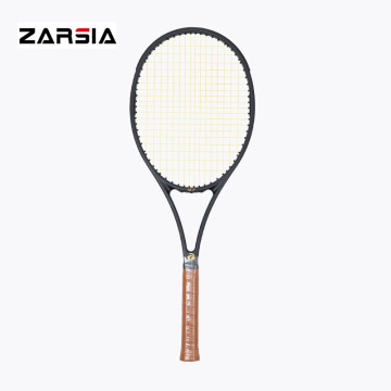 2017 NEW High quality ZARSIA Tennis Racquets 100% graphite tennis rackets Full black 41/4,43/8,41/2 Free shipping