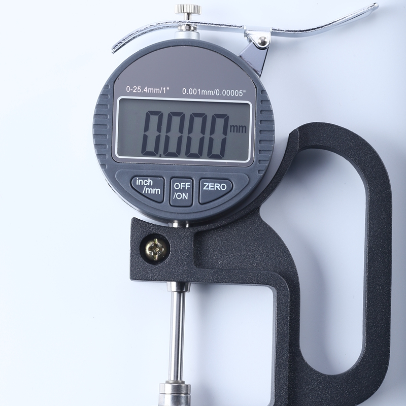 Thickness Gauge 0.001mm Digital Micrometer Metric/Inch Range 0-25MM 0.5" Thickness Tester Width Measuring Instruments RS232 Data