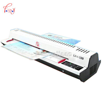 A3 /A4 Cold Roll laminator Laminating Machine, 4 Roller System photo laminator LK4-320 220v 300w cold laminator