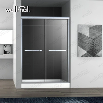 China Shower Enclosure And Tray Frameless Sliding Shower Doors