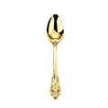 gold dinner spoon