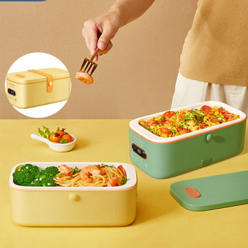 220V 1L Mini Electric Lunch Meals Heating Box Automatic Portable Fast Heating Electric Rice Cooker Easy Operation For Travel