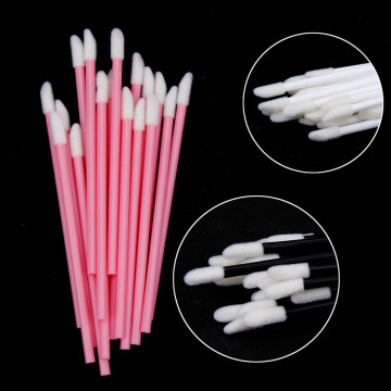 50/100 PCS Disposable Lip Brush Women Cleaning Lipstick Eyelash Eyebrow Accessories Wholesale Gloss Wands Applicator MakeUp Tool