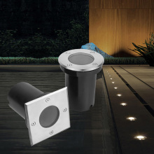 In-ground Light 12v 85-265V LED Underground Lights Waterproof Stair Outdoor Floor Recessed Lamp Lighting Spot Deck Ground Lamps