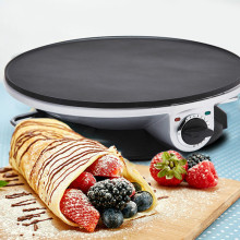Electric Crepe Maker Pancake Baing Pan Chinese Spring Roll Pie Grill Machine BBQ Oven Barbecue Roasting Griddle EU US Plug