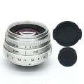 35mm F1.6 C Mount Camera Lens with Adapter Ring for Fujifilm X-E2 / X-E1 / X-Pro1 / X-M1 / X-A2 / X-A1 / X-T1