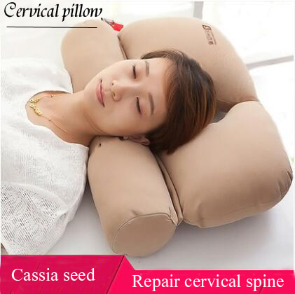 Buckwheat Dedicated Cervical Pillow Adult Vertebral Repair Pillows Home Health Cassia Seed Pillows For Parents Birthday Gift