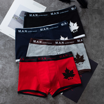 4pcs/lot Men's Underpants Cotton Underwear Men Boxer Short Breathable Brand Boxer Print Men Briefs Comfortable Shorts Jdren