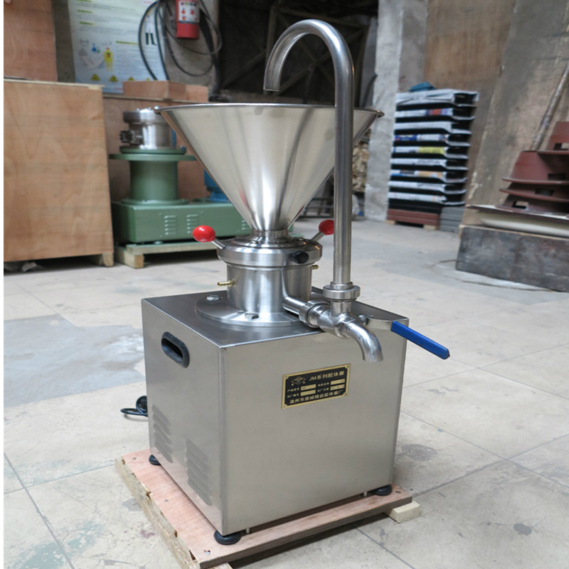 food grade cocoa bean paste /commercial peanut butter paste making machine colloid grinder mill