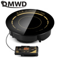 DMWD 3000W Round Electric Magnetic Induction Cooker Embedded Wire Control Burner Wireless Touch Hot Pot Cooktop Hotpot Stove EU
