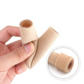 1 Pc 3 Size Can Be Cut Toe Set Ribbed Fabric Gel Tube Sleeve Cap for Finger Hammer Toe Cap of Foot Protection Toe Finger Care