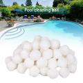 200-700g High Density Cotton White Swimming Pool Cleaning Tools Dedicated Filter Foam Fiber/ball Filters 92%~95% Filter Porosity