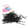 100 Pcs/lot Small Clip Hair Clip Hairpin Korean Version of Latest Black Wire Word Folder One Containing Hairpin Hair Clips
