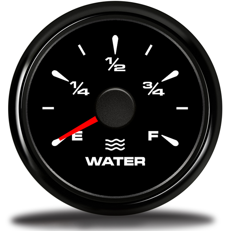 7 Colors 52mm Marine Boat Water Level Gauge Liquid Empty -Full water level indicator meter auto gauge moto instrument 9-32V