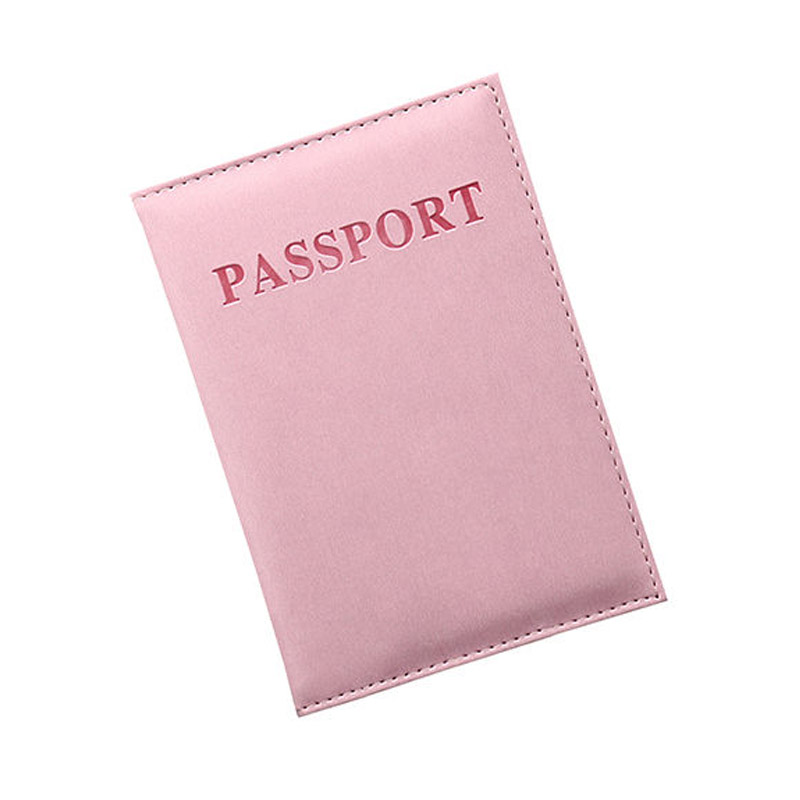 Travel Passport Holder Bag Leather Purse Cover Case ID Credit Card Holder Wallet High Quality Unisex Luxury Passport Pouch