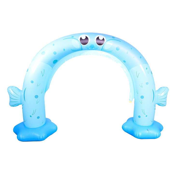 Puffer Fish Outdoor Pvc Arch Sprinkler For Kids 5