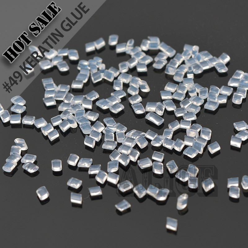 100g Keratin Glue Pellets Italy Keratin Glue Keratin For Hair Extensions keratin glue granule White color for I tip/ U-tip hair