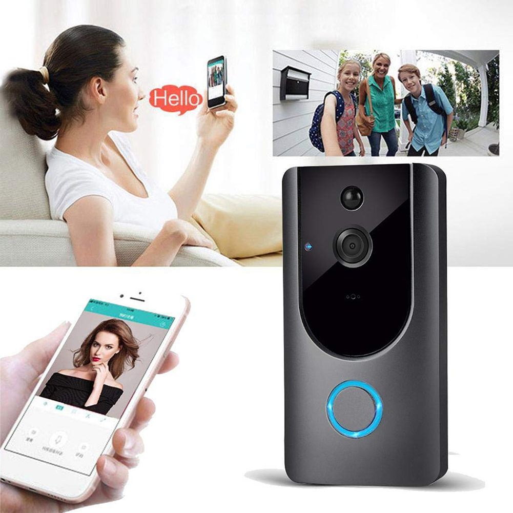 M2 Wireless Camera Intercom Home Security Alarm Smart WiFi Remote Video Doorbell