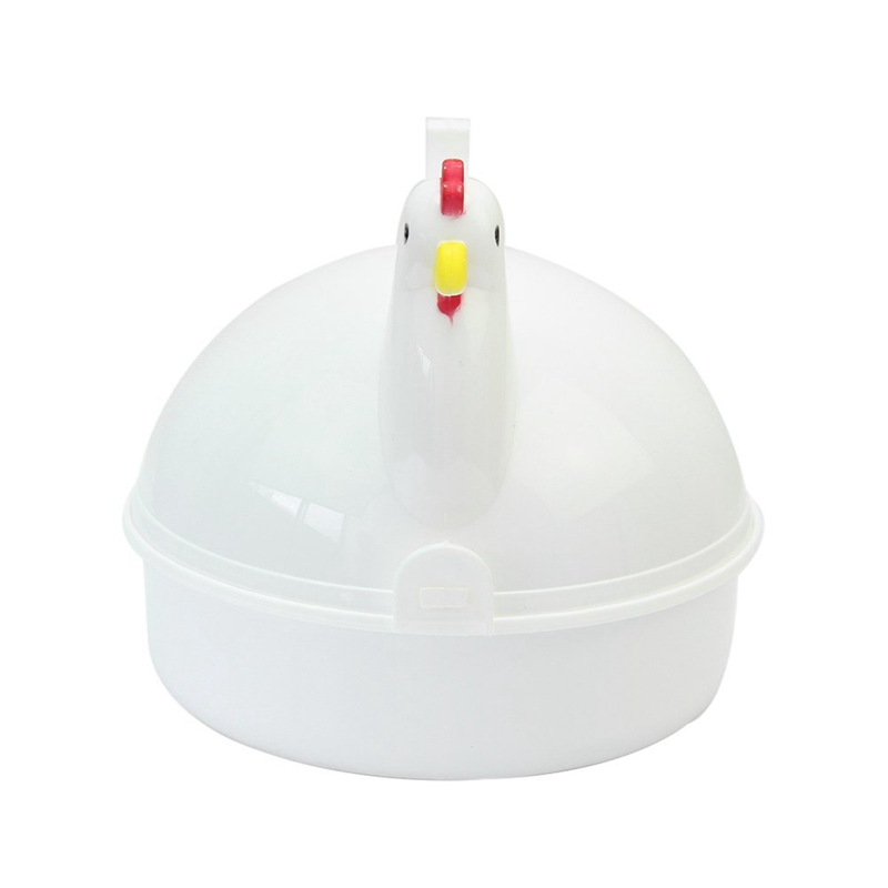 Chicken Shaped Plastic miniwave Egg Boiler For 4 Eggs