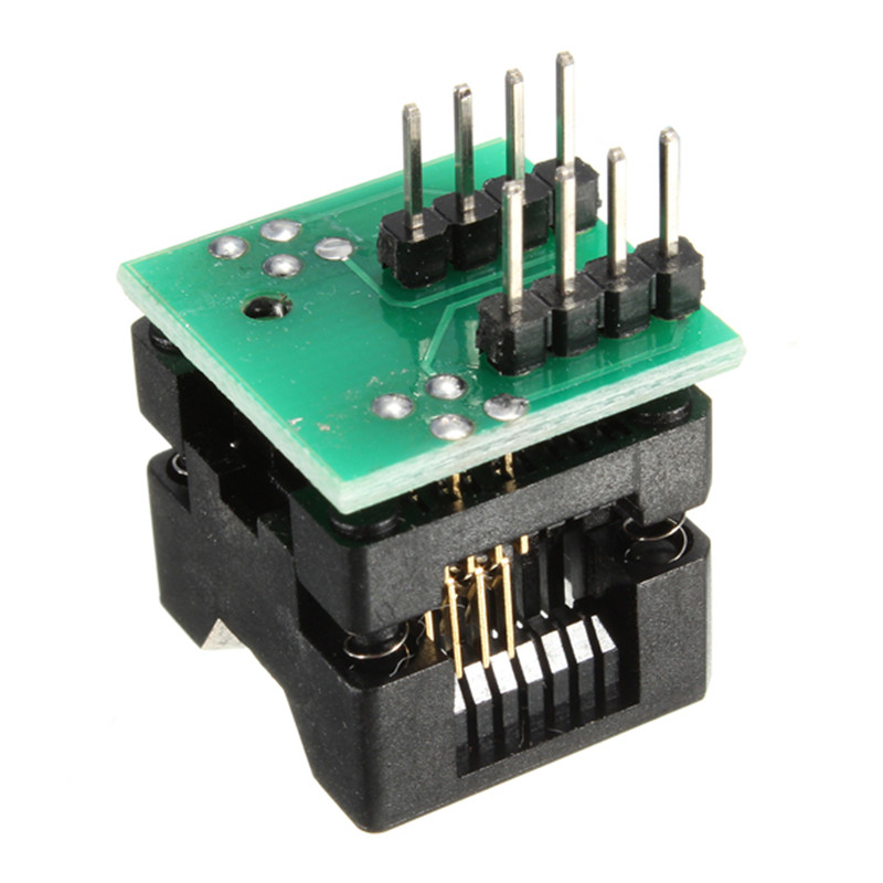 SOIC8 SOP8 to DIP8 EZ Socket Converter Module Programmer Output Power Adapter With 150mil Connector SOIC 8 SOP 8 To DIP 8