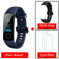 blue band blk strap