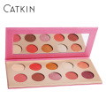 CATKIN Allure 10 Colors Eyeshadow liquid make up shimmer eyeshadow palette matte pressed glitter Natural china makeup 2018