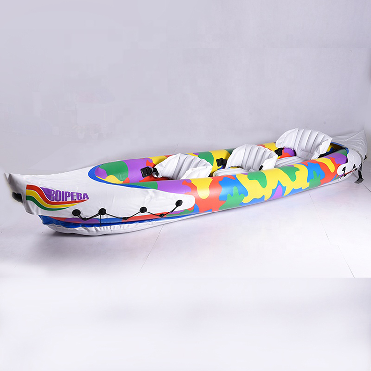 New Arrival Luxury Customized Pvc Inflatable Kayak 3 Person 3