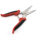 Multifunction Metal Scissors Cable Stripping Shears Stainless Steel Electrician Tool TN99