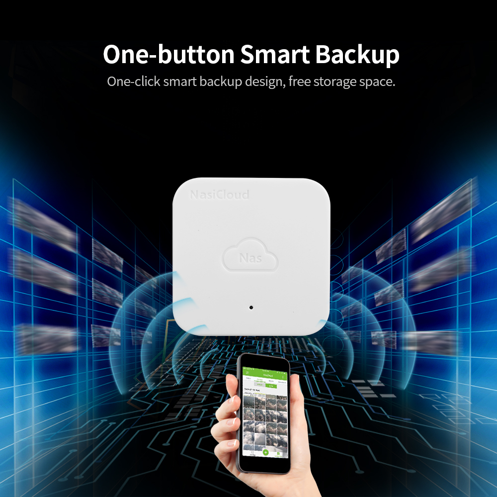 NasCloud Wi-Fi Cloud Storage A1 Hard Disk Pendrive 256MB LPDDR Private Storage Cloud Network Storage Home Pensonal Storage Cloud