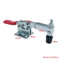 4 pcs Holding Capacity 220lbs(100Kg) Quick Release Vertical Type GH-201b Horizontal Toggle Clamp Hand Tool Set D0AC