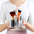 Clear Acrylic Makeup Brush Cosmetic Makeup Office Organizer Cosmetic Lipbrush Eyeline Storage Holder Make Up Tools