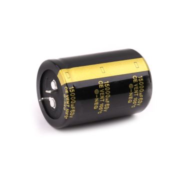 63V 15000uF Aluminum Electrolytic Capacitor Amplifier Audio Filter Capacitors Volume 35x50 Dropship