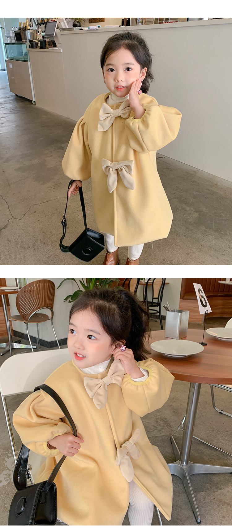 Girls Peacoat