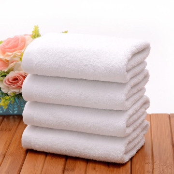 5pcs/lot Good Quality Cheap Face Towel Small Towel Hand Towels Kitchen Towel Hotel White Cotton Towel