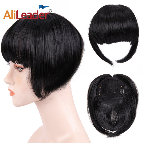 Synthetic Bang Hairpieces Natural Hair Topper With Bangs Supplier, Supply Various Synthetic Bang Hairpieces Natural Hair Topper With Bangs of High Quality