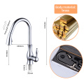 Black Pull Out Kitchen Sink Faucet Single Handle Chrome Taps Kitchen Tap 360 Swivel Water Mixer Tap Single Hole Water Mixer Taps