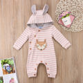 Baby rompers Fox girls clothes new born baby Cartoon pajamas warm winter animal Pajamas roupas de bebe recem nascido