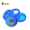 HONEYPUFF Plastic Tobacco Herb Grinder 50 MM 4 Layer Spice Grinder Sharp Diamond Teeth Herbal Crusher Miller