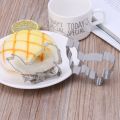 1pc Easter Rabbit Bunny Stainless Steel Cookie Cutter Cake Baking Chocolate Mold Fondant Pastry Biscuit Mould DIY Crafts Tools