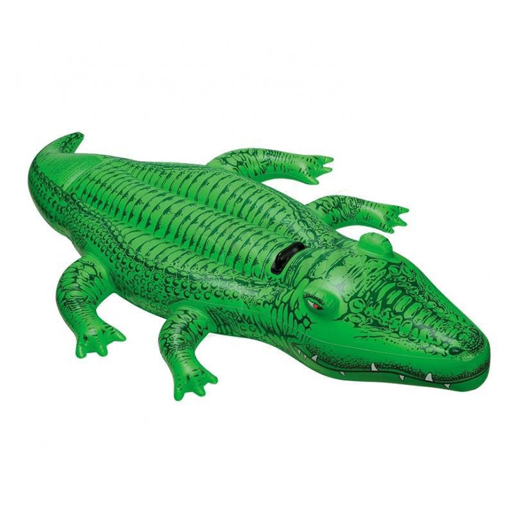 Wholesale New Inflatable Crocodile Rider Swimming Pool Float 3