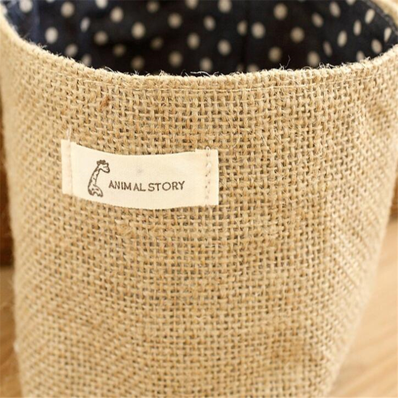 Hanging Grocery Storage Bag Cloth Flower Pot Basket Household Sundries Toys Organizer Case Living Room Storage Sack Cloth Bags