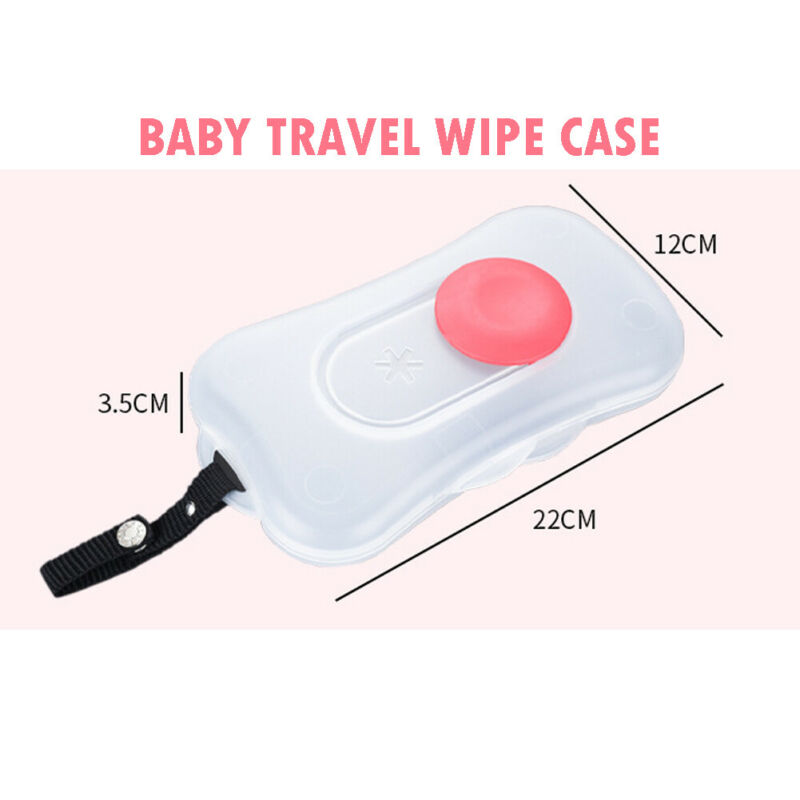 Outdoor Portable Wet Tissue Box Baby Travel Wipe Case Child Wet Wipes Box Dispenser Storage Holder