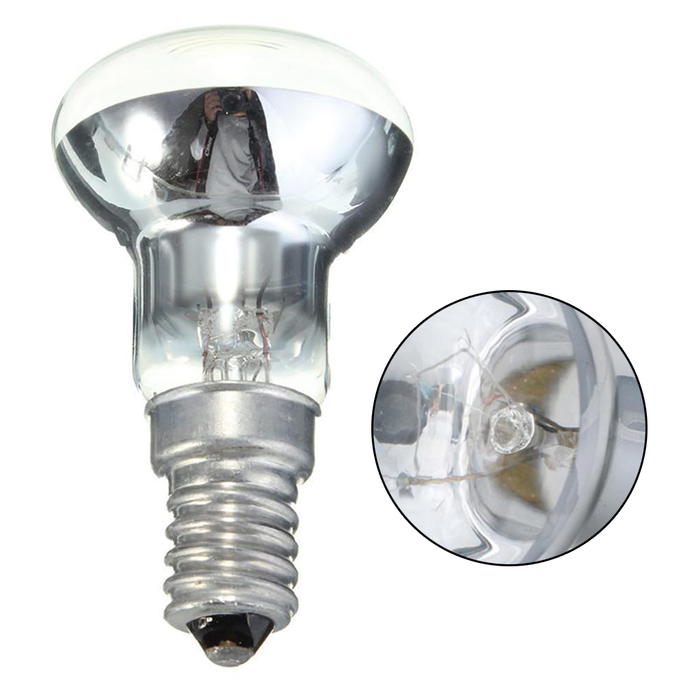 30W Retro Edison Light Bulb E14 R39 Reflector Spotlight Screw in Light Bulb Replacement Lava Lamp Filament Lamp Home Supplies