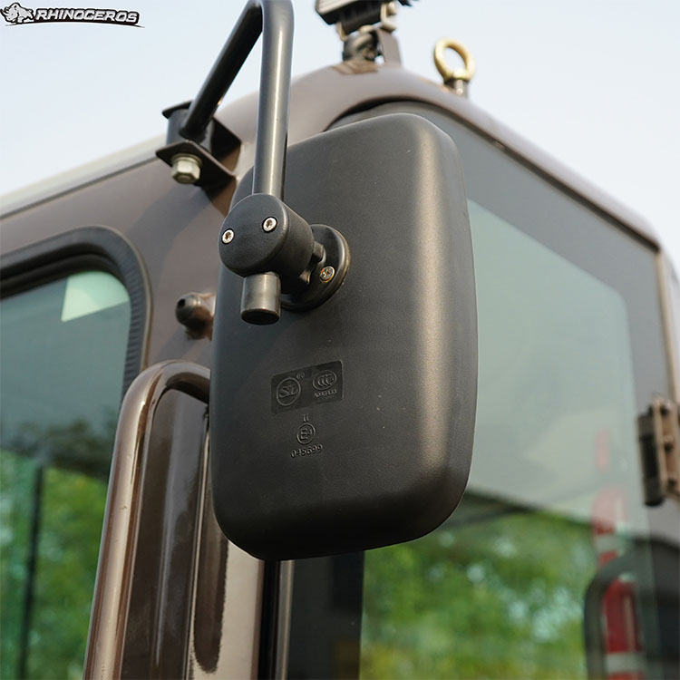 XN35 mini excavator driving on road
