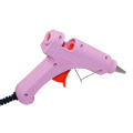 Pink Handy Professional High Temp Heater 20W Hot Glue Gun Repair Heat Tool With Hot Melt Glue Sticks