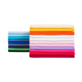 1 piece of 1.6mx1m man-made cotton fabric and plant fiber in various colors, used for making baby clothes and dresses