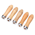 5pcs Wooden Handle For File Cutting Tool Replacement Cutting Knife Handle Woodworking Files Wood Rasps Hand Tools